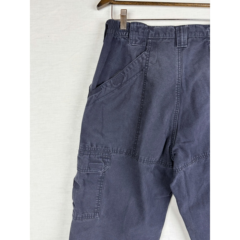 5.11 Tactical Mens Cargo Pants‎ Navy Blue Utility Work Trousers 32 x 29 - Picture 6 of 11